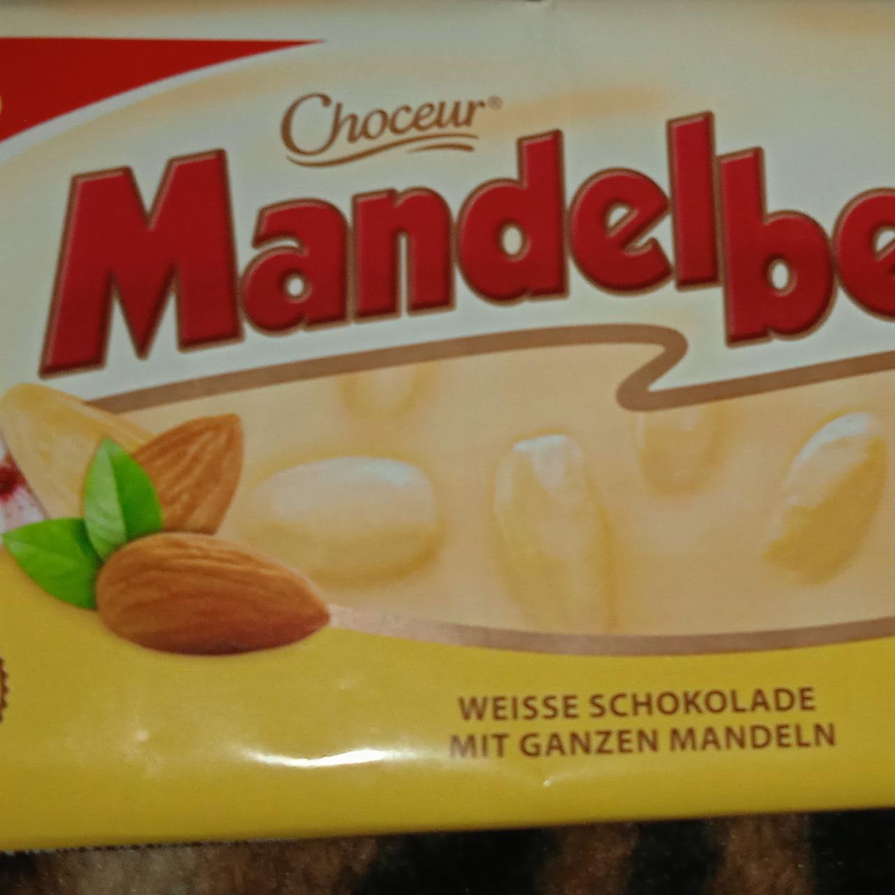 Fotografie - Mandelbeisser Weisse schokolade mit ganzen mandeln Choceur