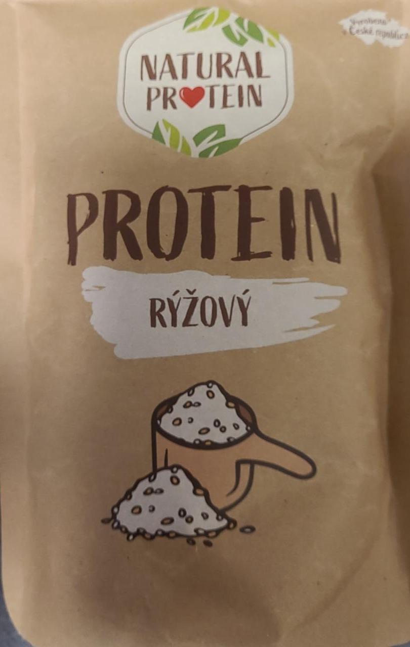 Fotografie - Natural rýžový protein