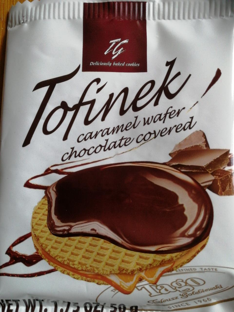 Fotografie - Tofinek vafle v čokoládě