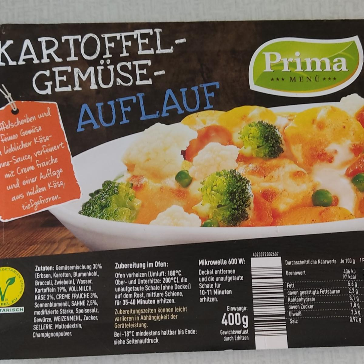Fotografie - Kartoffel Gemüse Auflauf Prima Menü