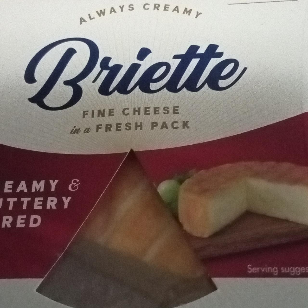Fotografie - Fine cheese creamy & buttery red Briette