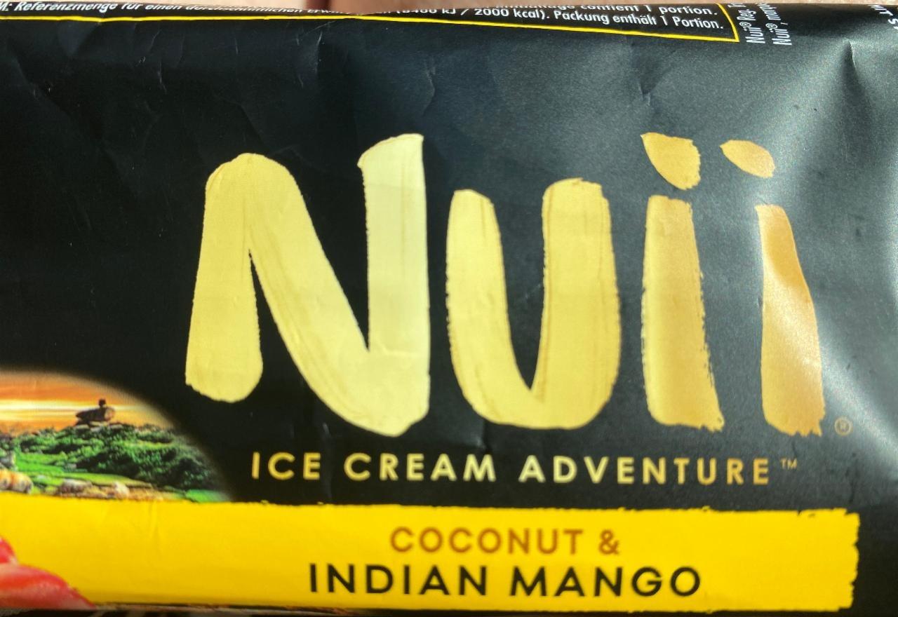 Fotografie - Ice cream Coconut & Indian Mango Nuii