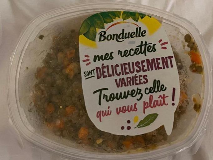 Fotografie - Salade de Lentilles aux carottes et aux oignons Bonduelle