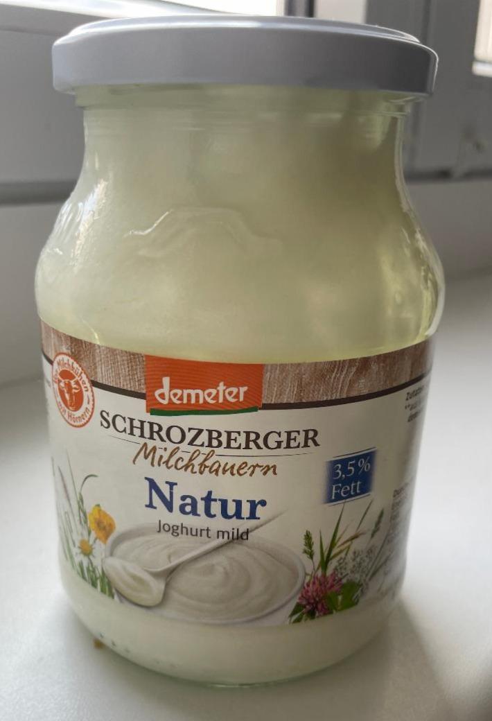 Fotografie - Natur Joghurt mild 3,5% Fett Schrozberger Milchbauern