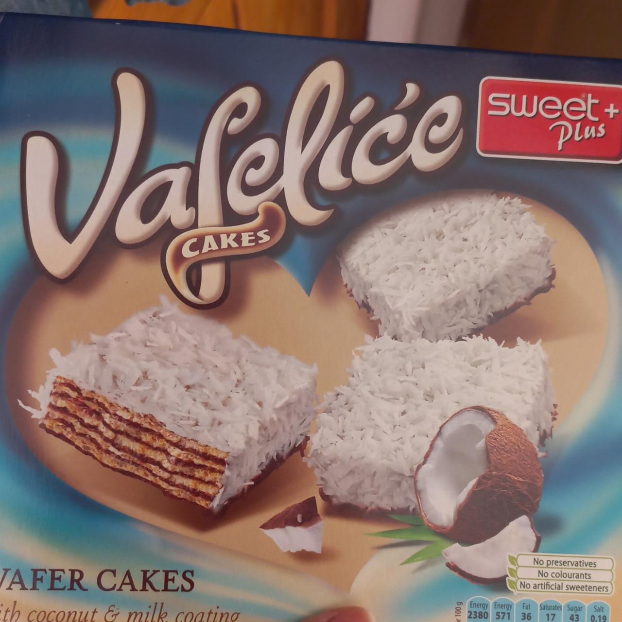 Fotografie - vafelice cakes coconut
