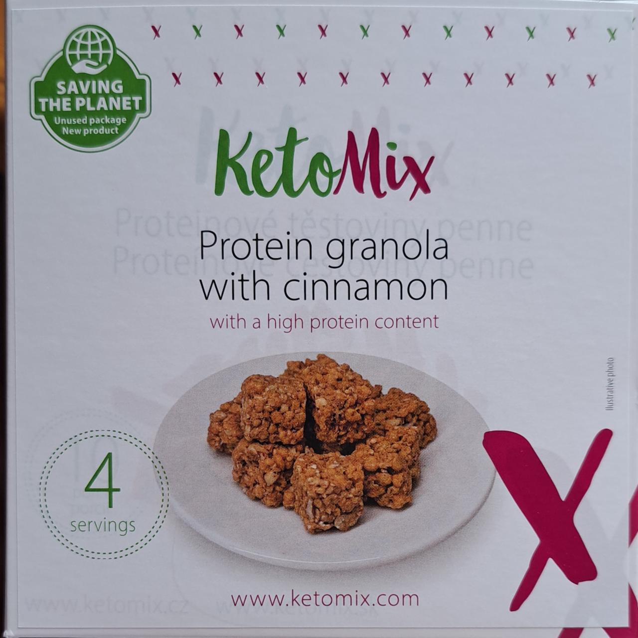 Fotografie - Protein Granola with cinnamon KetoMix