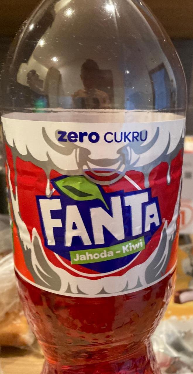 Fotografie - Fanta Jahoda-Kiwi zero cukru