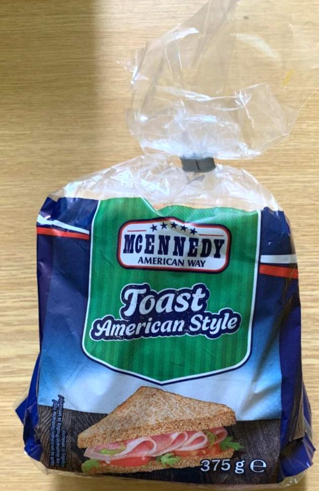 Fotografie - Toast american style (toustový vícezrnný chléb) McEnnedy American Way