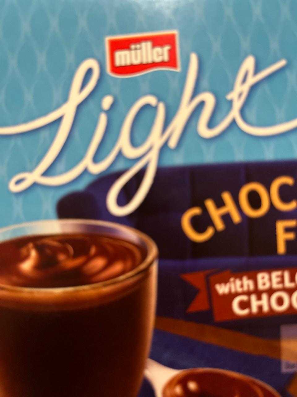 Fotografie - Light Chocolate fix with belgian milk chocolate Müller