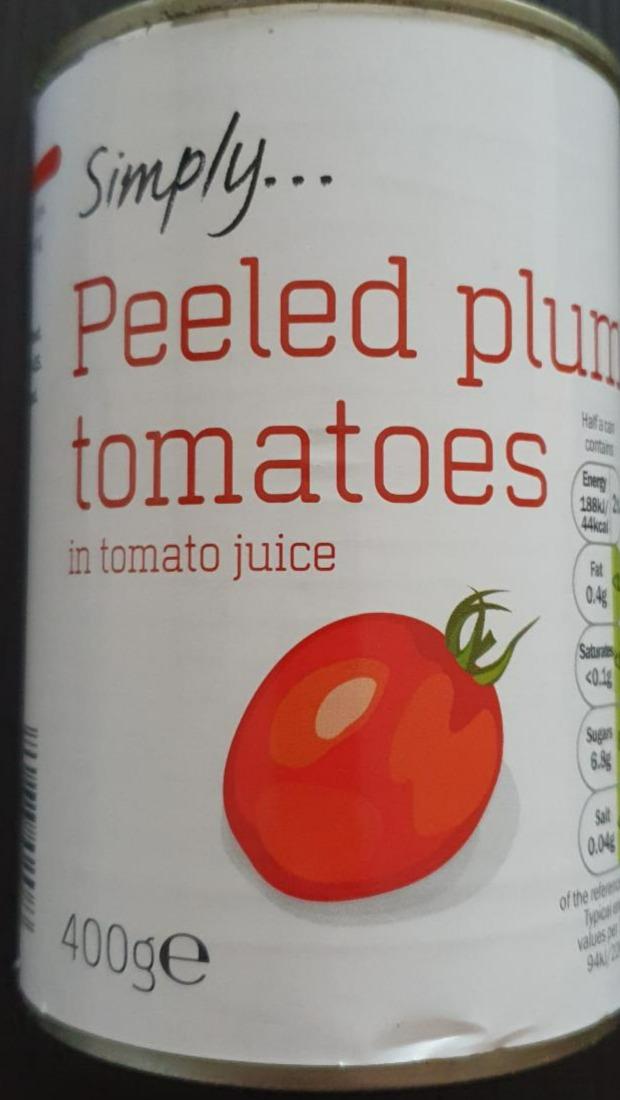 Fotografie - Simply Peeled plum tomatoes