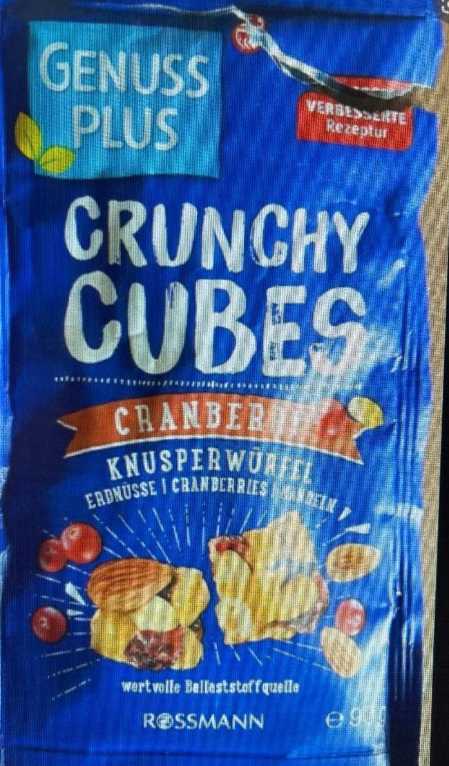 Fotografie - Crunchy cubes Cranberry 90g