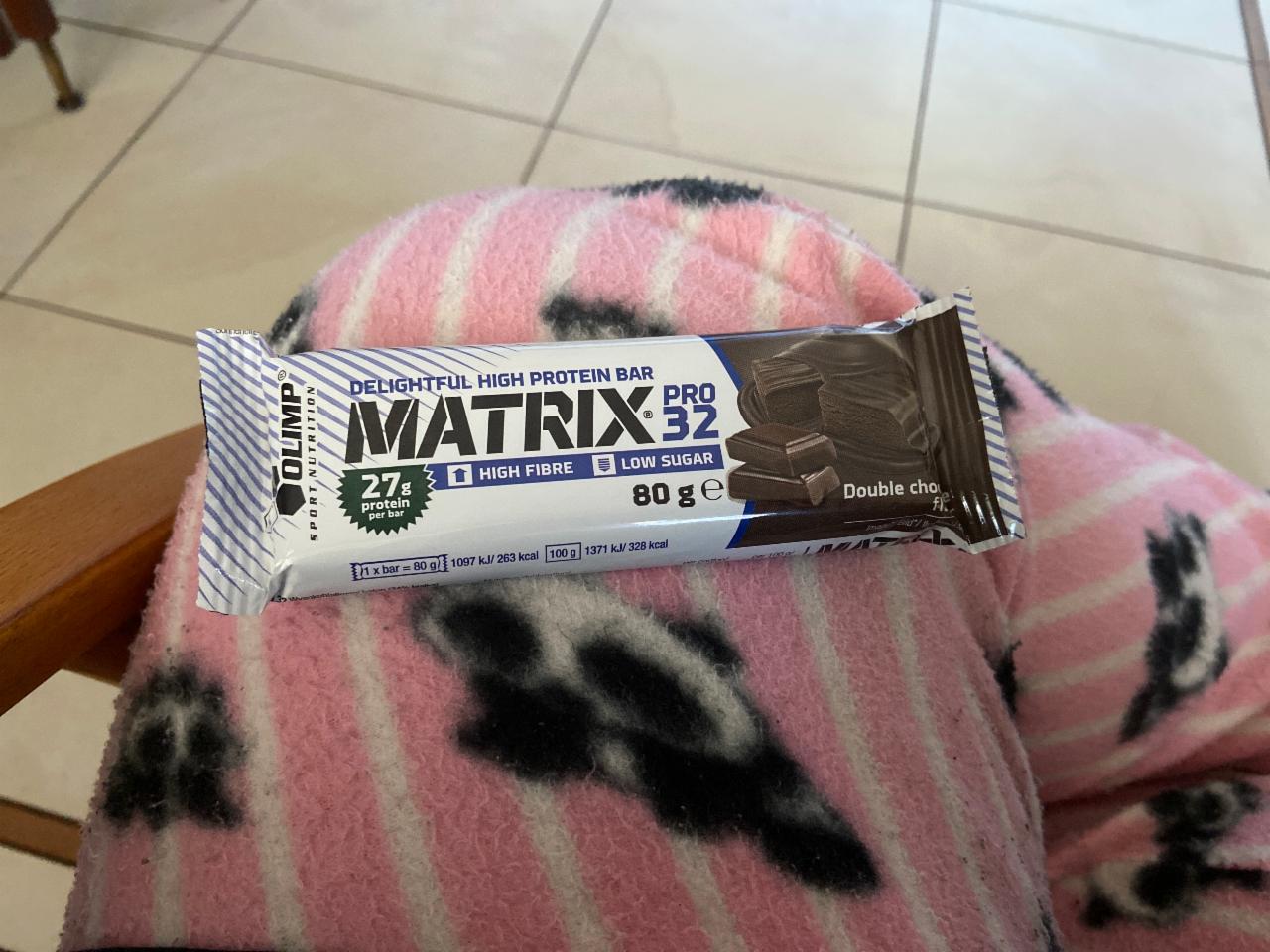 Fotografie - Protein bar MATRIX pro 32 Double chocolate