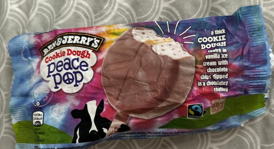 Fotografie - Cookie Dough Peace Pop Ben & Jerry's