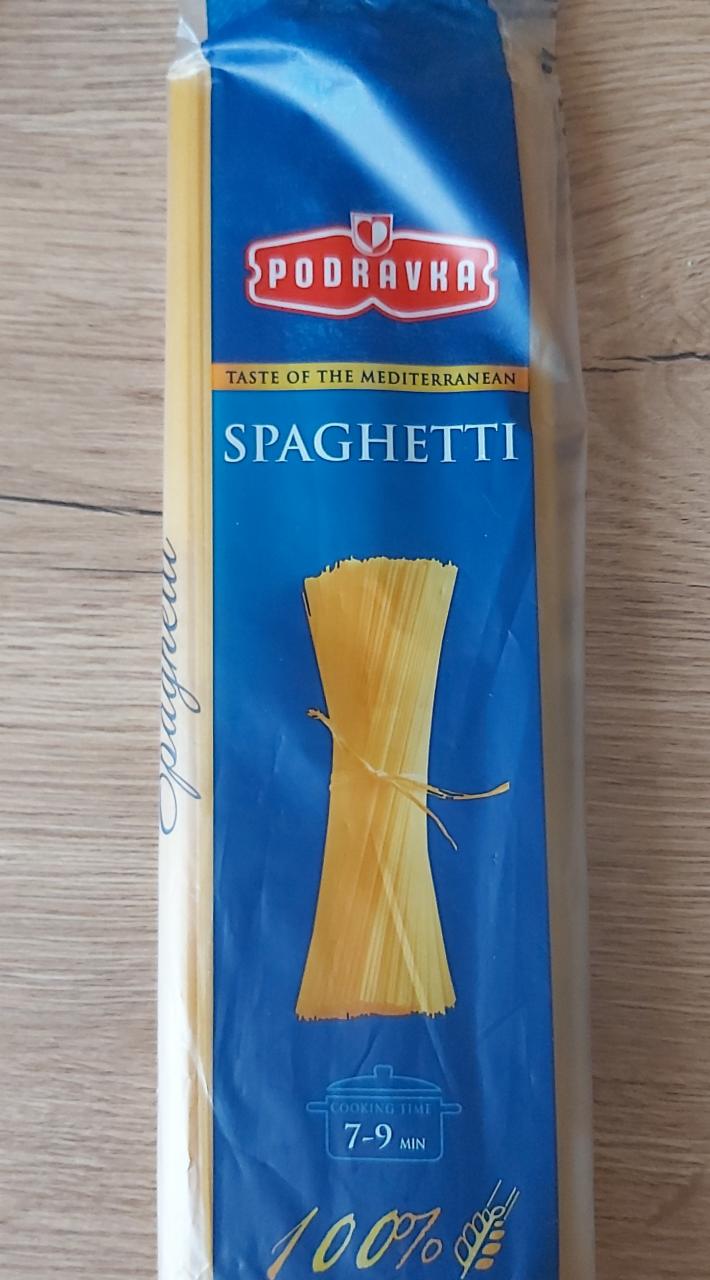 Fotografie - špagety Podravka semolinové bezvaječné