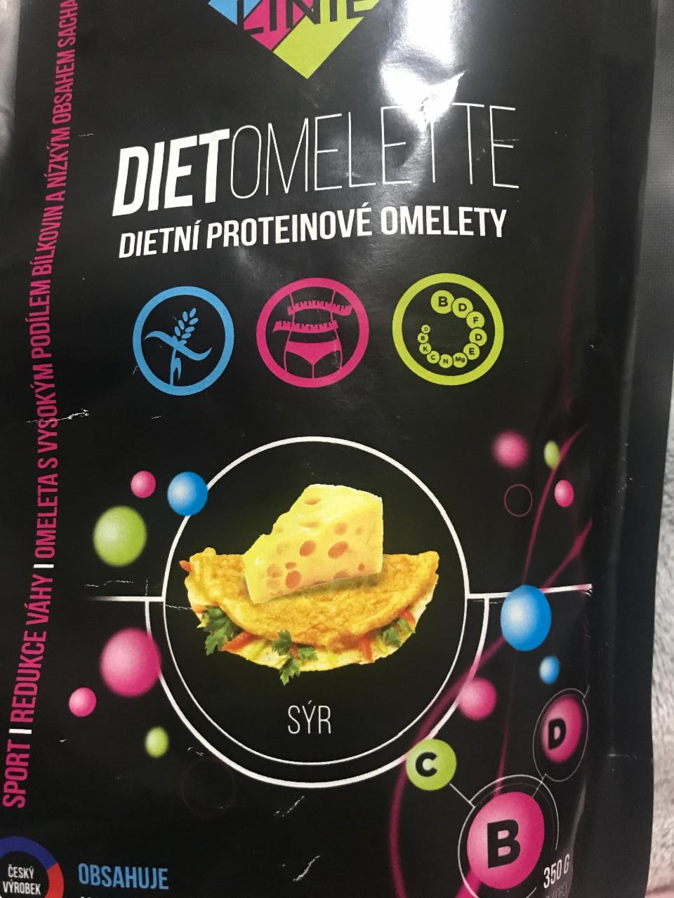 Fotografie - Dietní proteinové omelety sýr KetoLinie