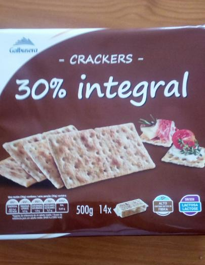 Fotografie - Crackers 30% integral - Galbusera