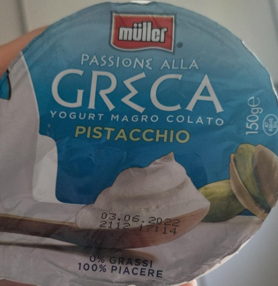 Fotografie - passione alla greca yogurt magro colato Müller