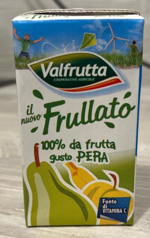 Fotografie - Il Nuovo Frullato 100% da Frutta Gusto Pera Valfrutta