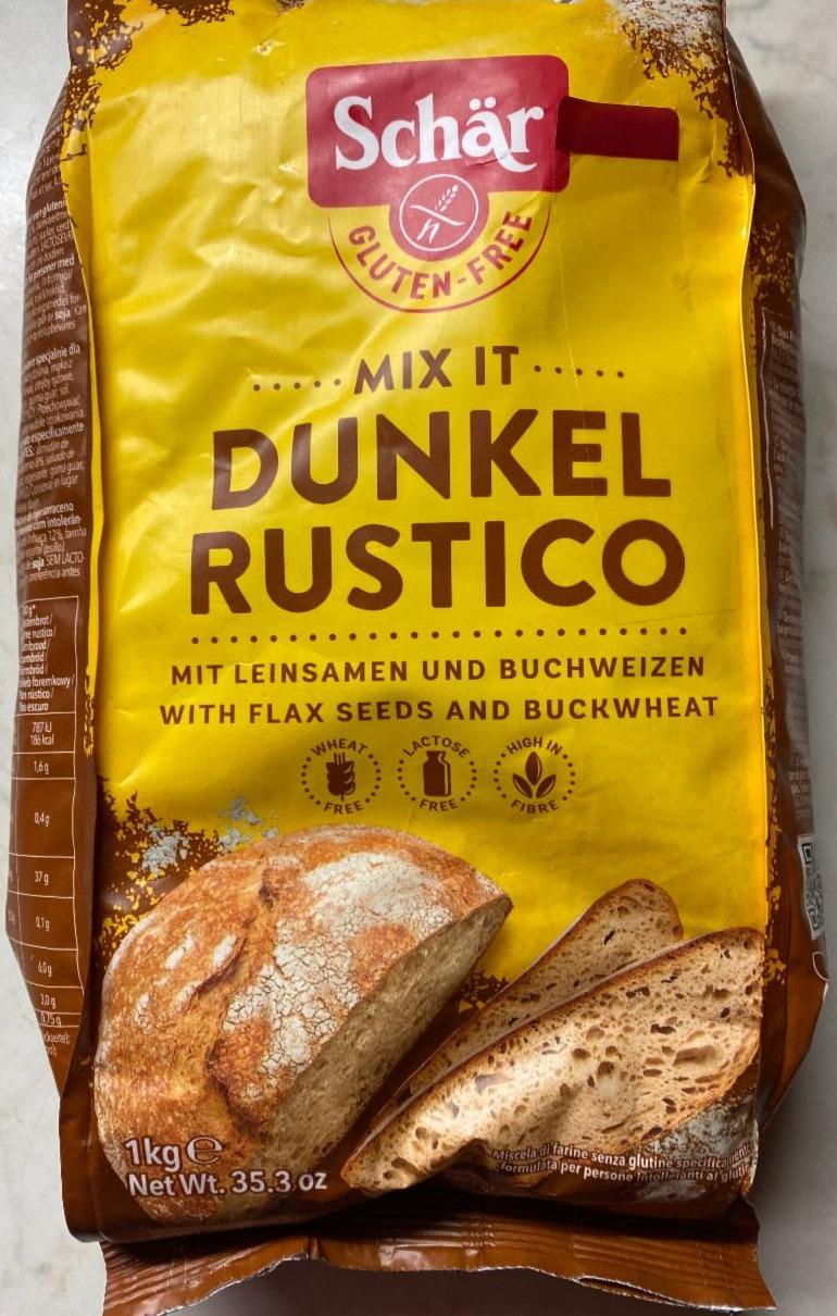 Fotografie - Mix It Dunkel Rustico gluten-free Schär