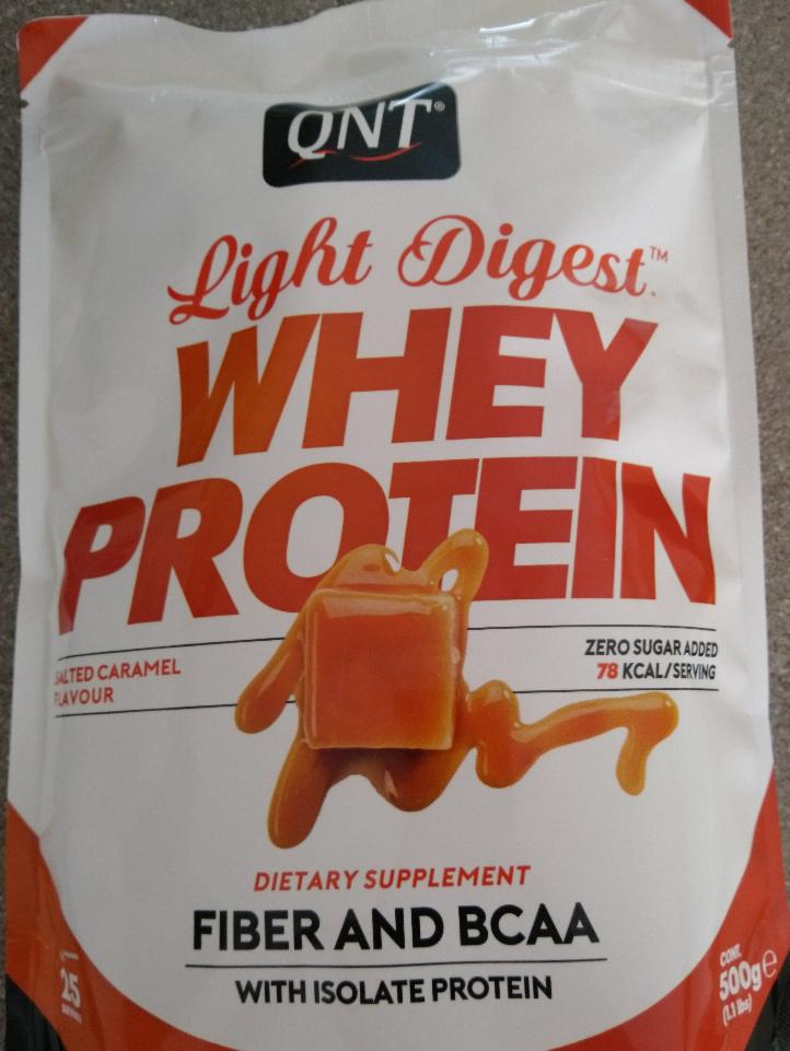 Fotografie - Light Digest Whey protein salted caramel