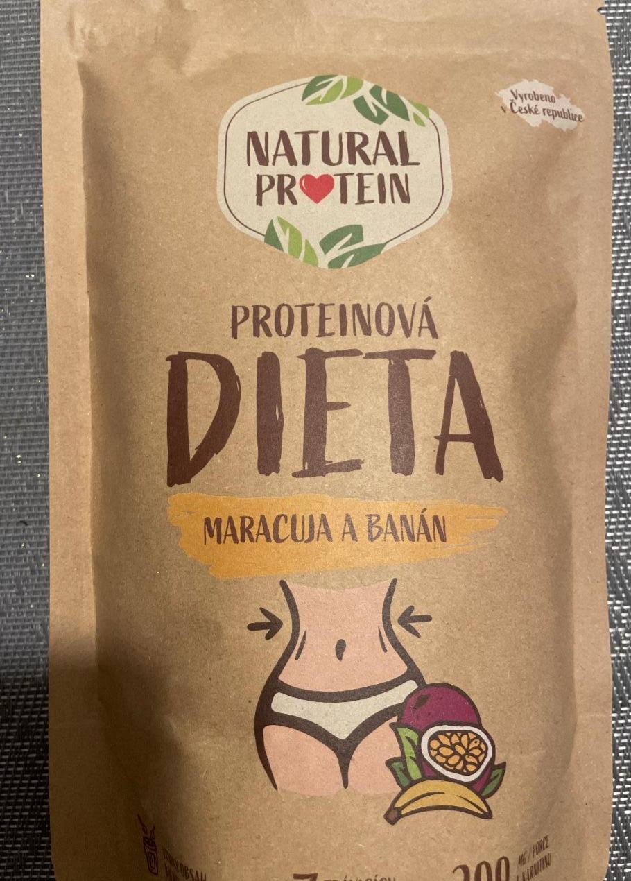 Fotografie - Proteinová dieta Maracuja a Banán Natural protein