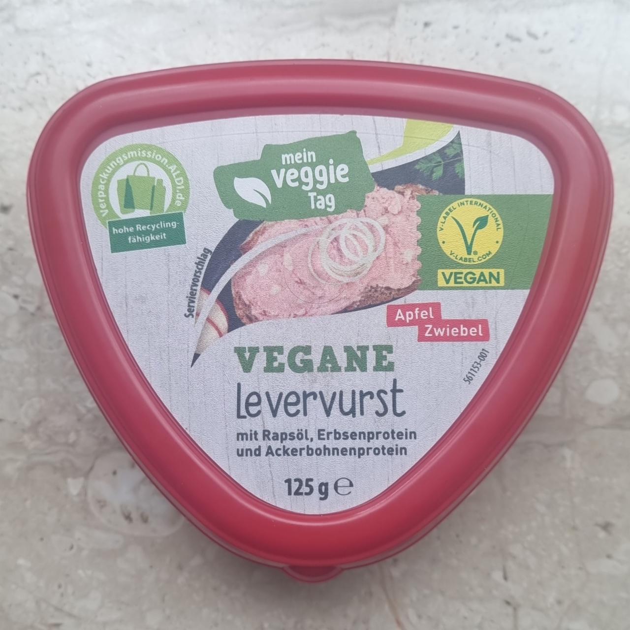 Fotografie - Vegane Levervurst Apfel & Zwiebel Mein Veggie Tag