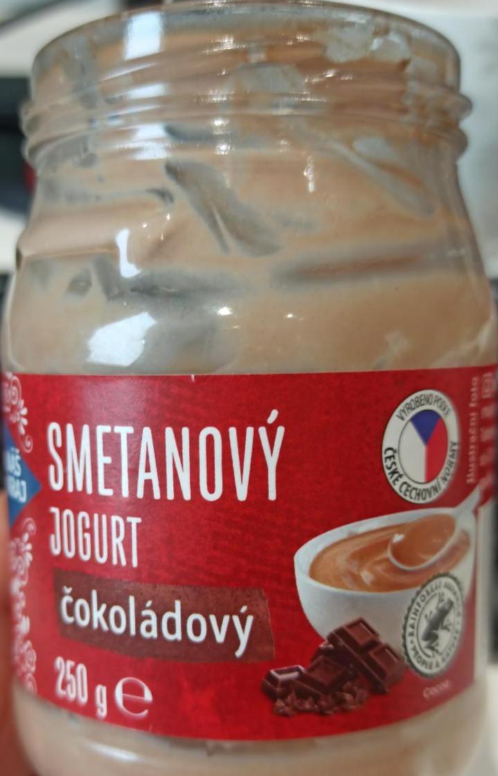 Fotografie - Smetanový jogurt čokoládový Náš kraj