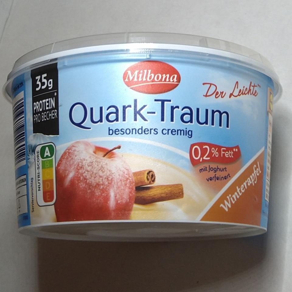 Fotografie - Quark-Traum Winterapfel Milbona