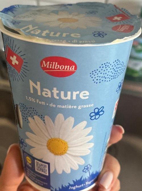 Fotografie - Joghurt Nature 1,5% Fett Milbona