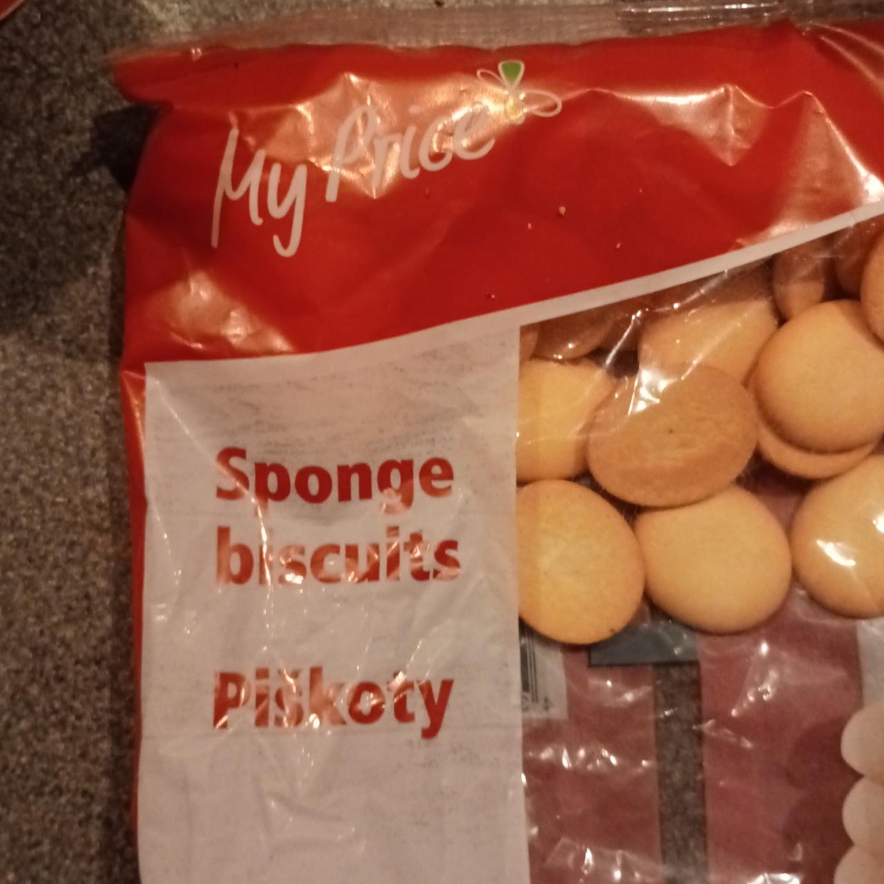 Fotografie - Sponge biscuits Piškoty My Price