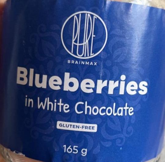 Fotografie - Blueberries in White Chocolate BrainMax
