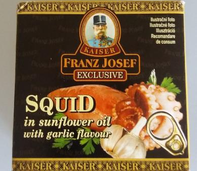 Fotografie - Tuna steak in sunflower oil with garlic Franz Josef