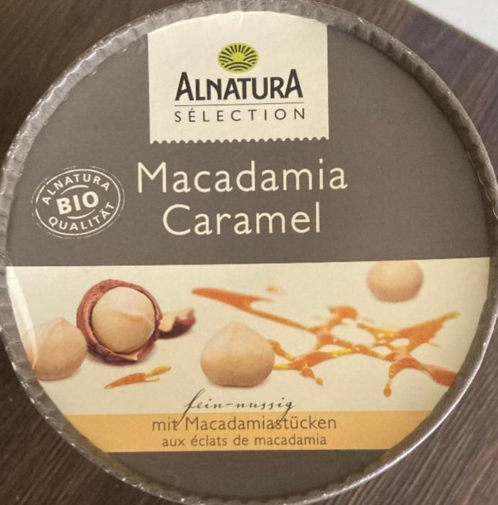 Fotografie - sélection macadamia caramel Alnatura