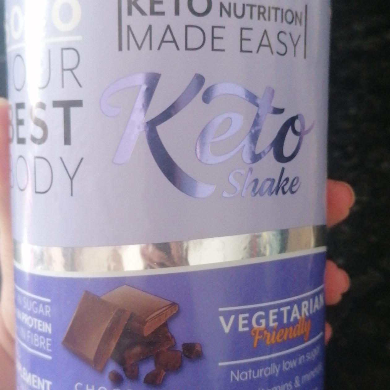 Fotografie - Keto Shake chocolate Keto Nutrition