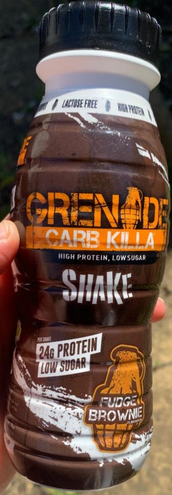 Fotografie - Grenade Karb Killa High protein shake Fudge brownie