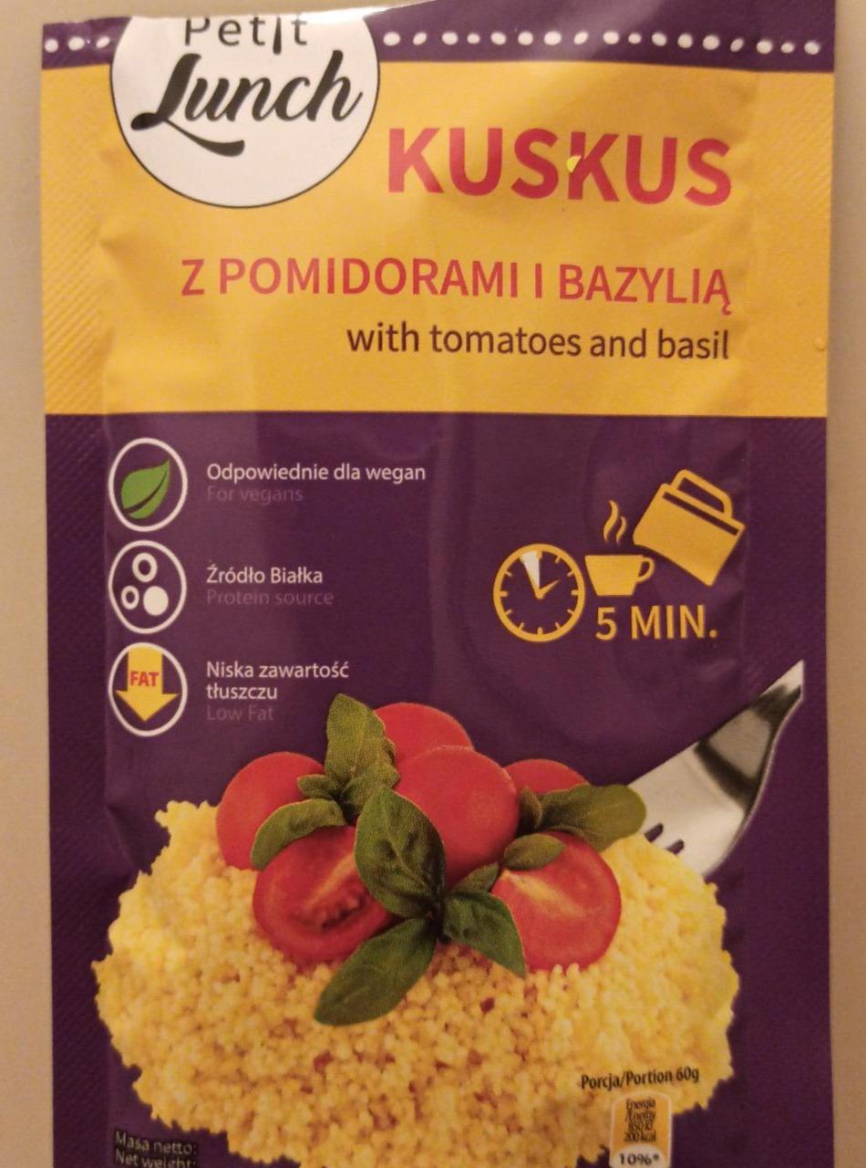 Fotografie - Kuskus z pomidorami i bazylią Petit Lunch