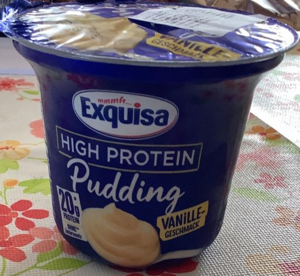 Fotografie - High Protein Pudding Vanille Exquisa