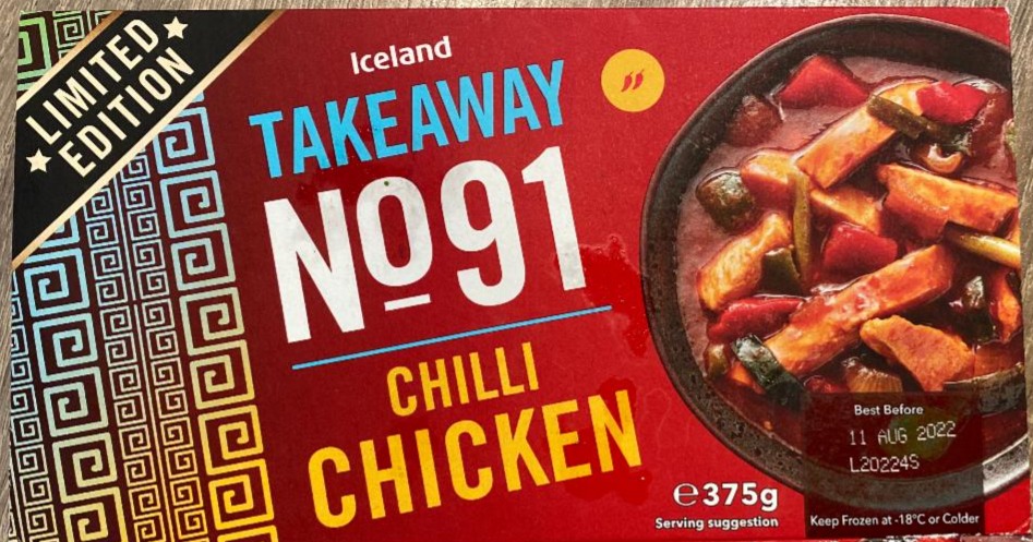 Fotografie - Takeaway Chilli Chicken Iceland