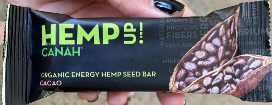 Fotografie - Hemp Up! by Canah Organic Energy Hemp Seed Bar Cacao