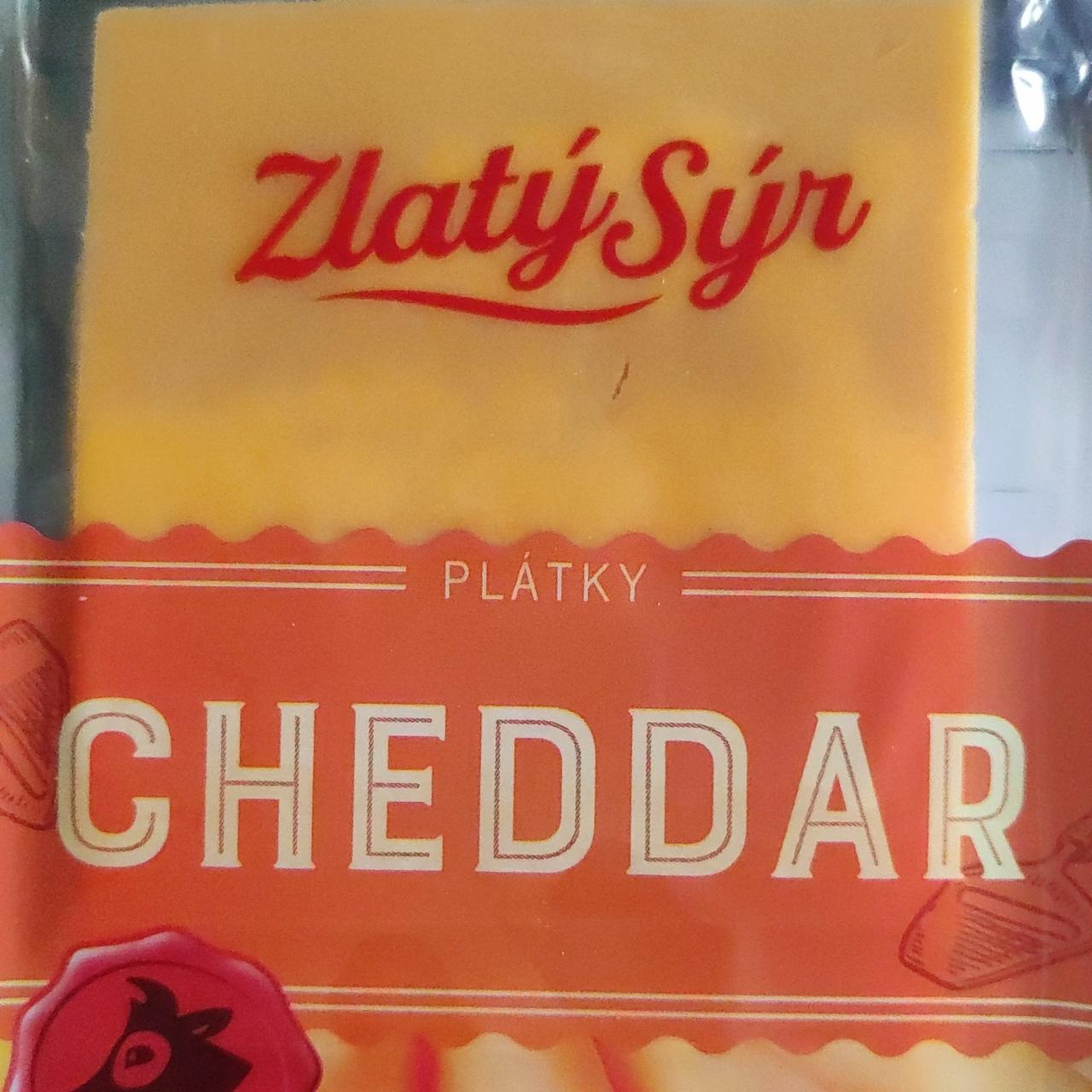 Fotografie - Cheddar plátky Zlatý sýr