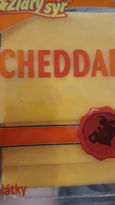 Fotografie - Cheddar plátky Zlatý sýr