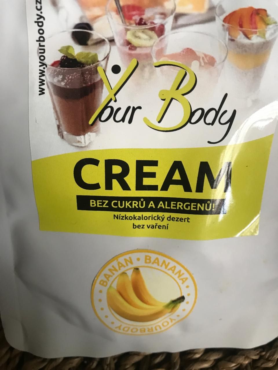 Fotografie - Your Body cream Banán