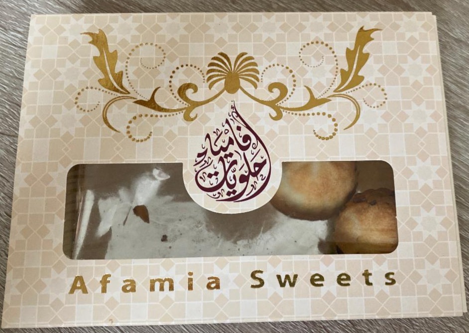 Fotografie - Afamia Sweets sušenky s datlovou náplní