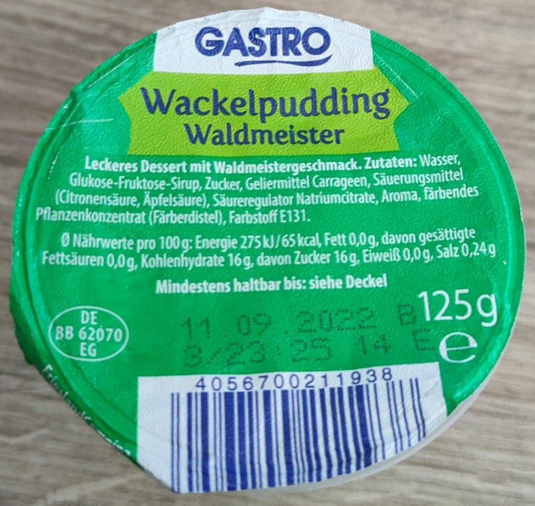Fotografie - Wackelpudding Waldmeister Gastro