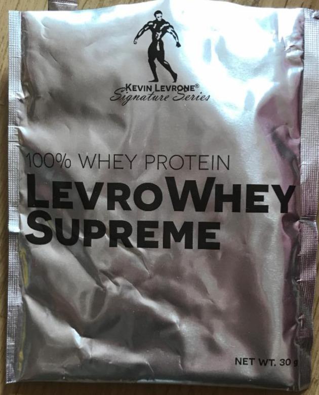 Fotografie - 100% Whey Protein LevroWhey Supreme Bounty Kevin Levrone