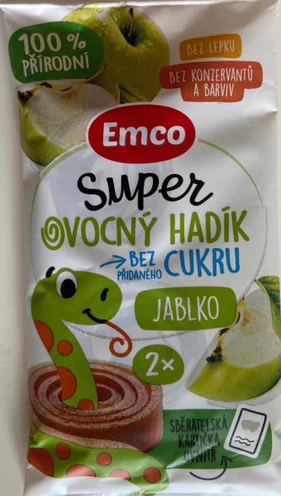 Fotografie - Super ovocný hadík bez přidaného cukru jablko Emco