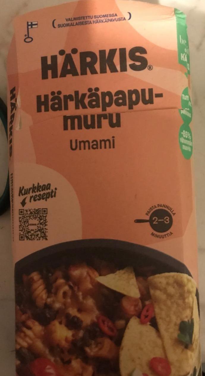 Fotografie - Härkäpapumuru Umami rostlinný proteinový strip Härkis