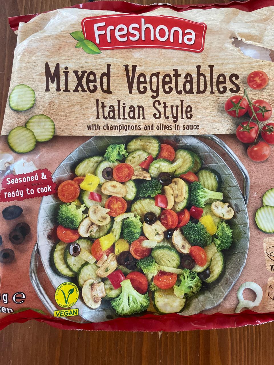 Fotografie - Mixed Vegetables Italian Style Freshona