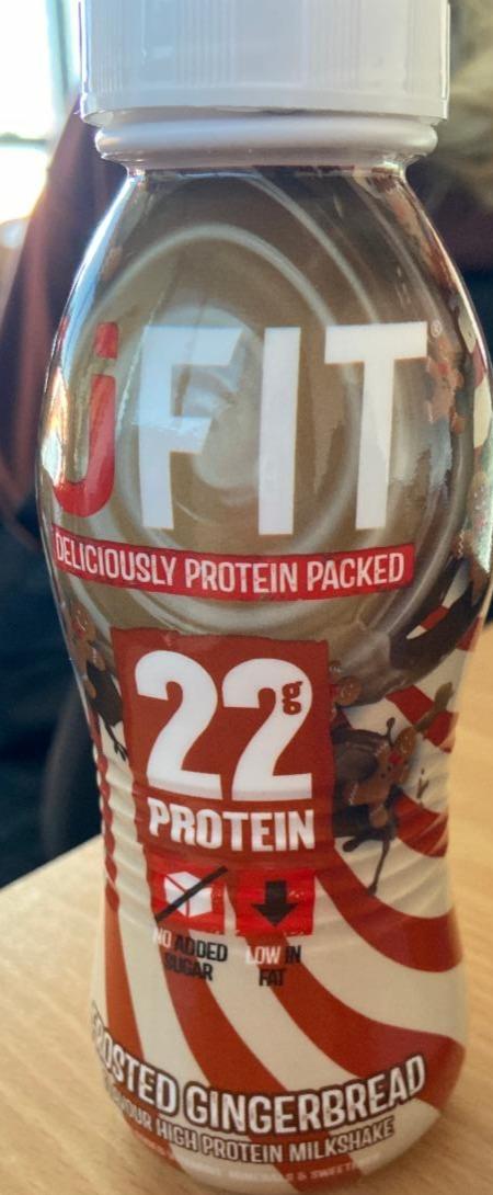 Fotografie - High 22g Protein Milkshake Frosted Gingerbread Flavour Üfit