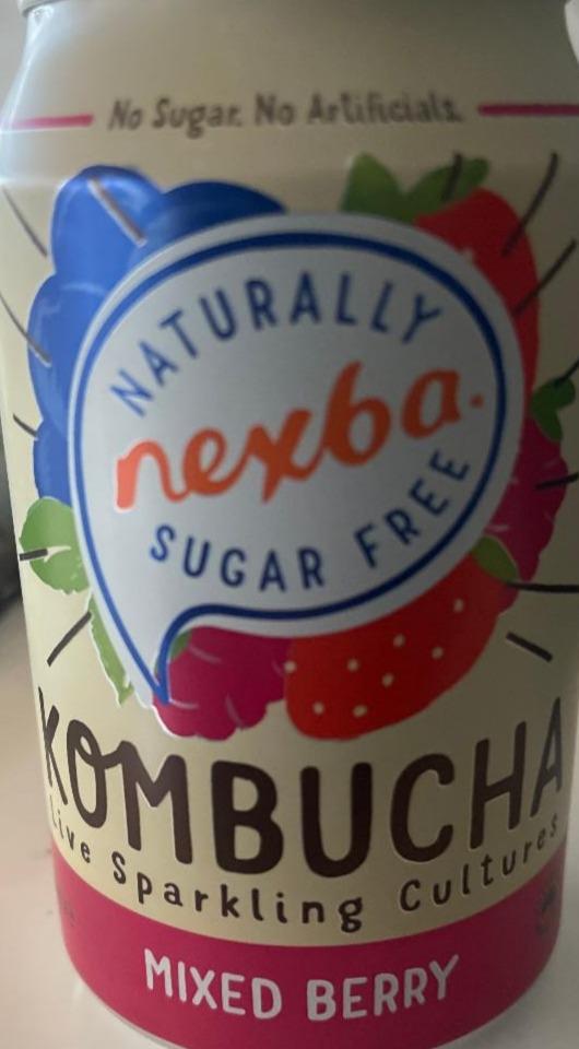 Fotografie - Kombucha Mixed Berry sugar free Nexba